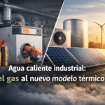 Agua caliente industrial
