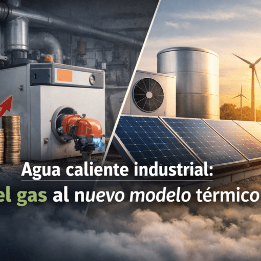 Agua caliente industrial