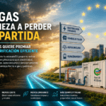 El gas empieza a perder la partida